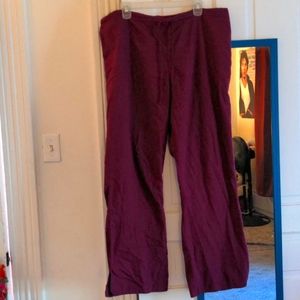 Cherokee flare leg scrub pants 2x